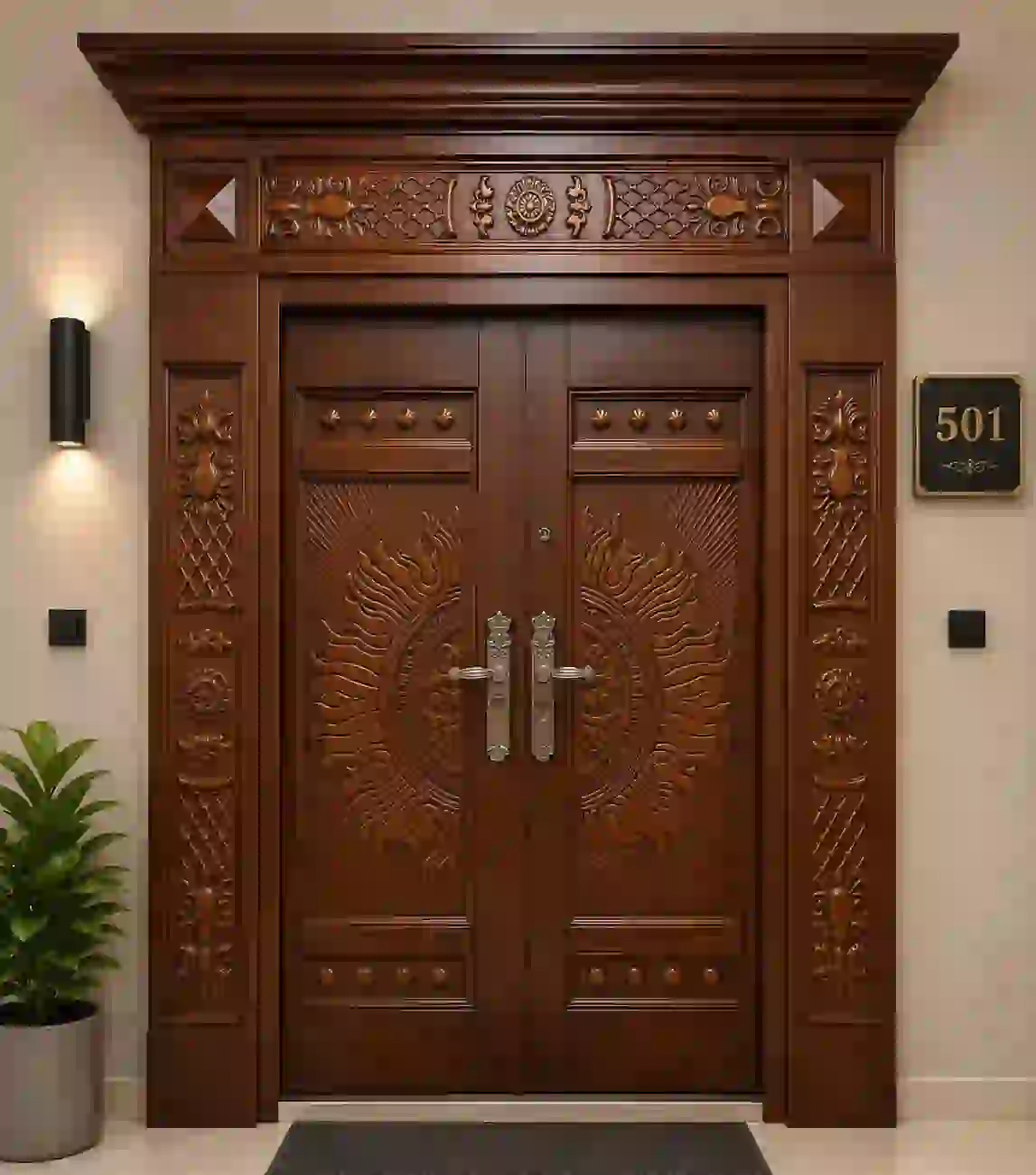High Security & Safety Metal Door in Bangladesh || JPL-1353